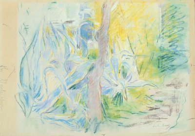 Aloen in der Villa Ratti, 1889 von Berthe Morisot